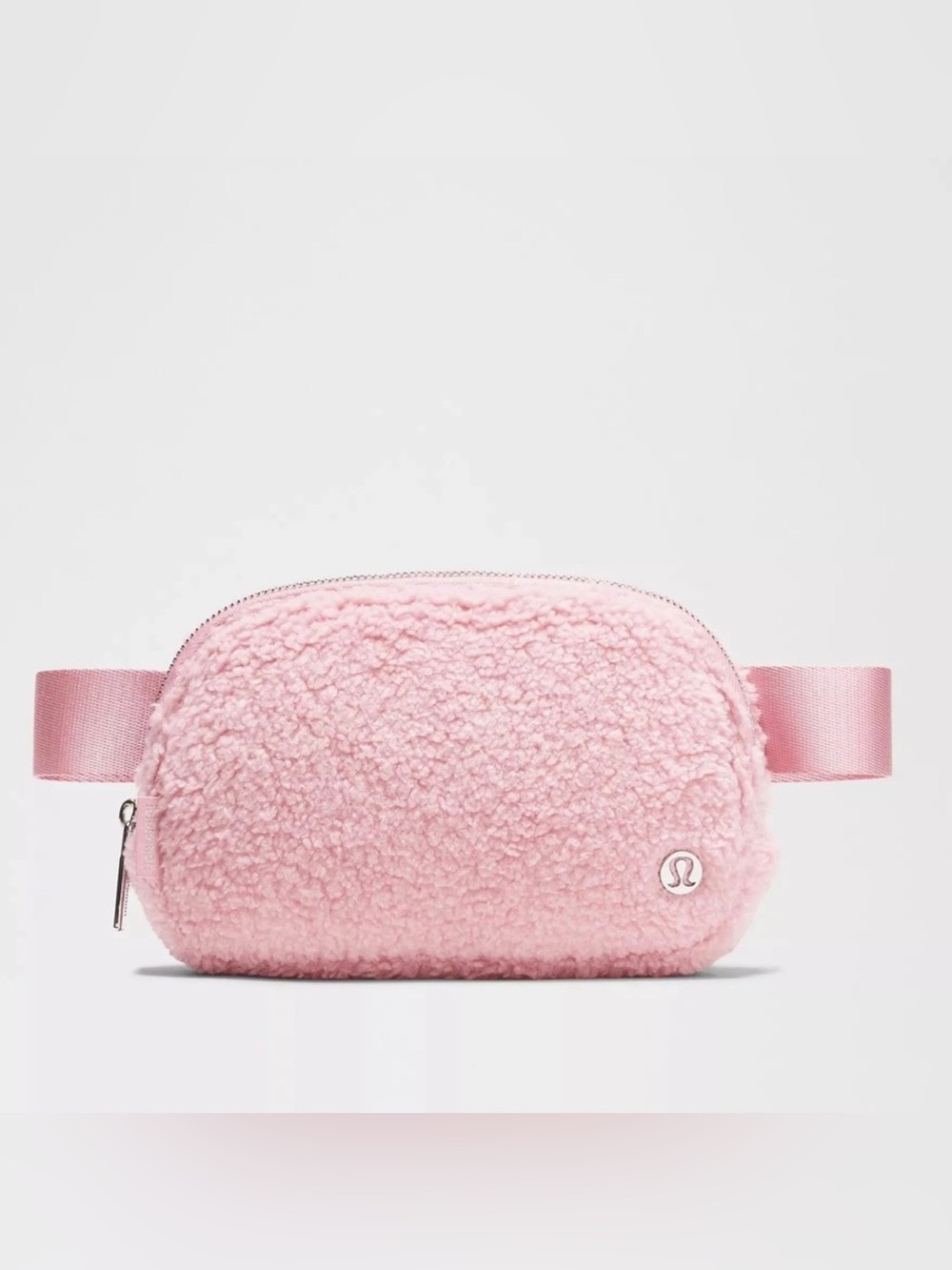 Lululemon Everywhere Pink Sherpa Belt Bag